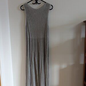 Sarah Pacini Gray Maxi Dress